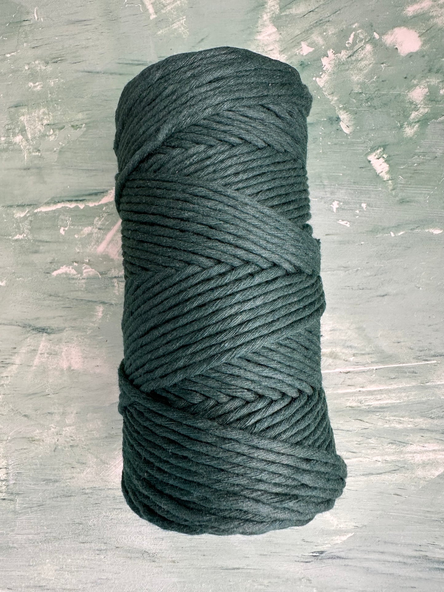 Makramee Garn | 100% Baumwolle | Stärke 3 mm, gezwirnt | Länge 100 Meter | Verschiedene Farben