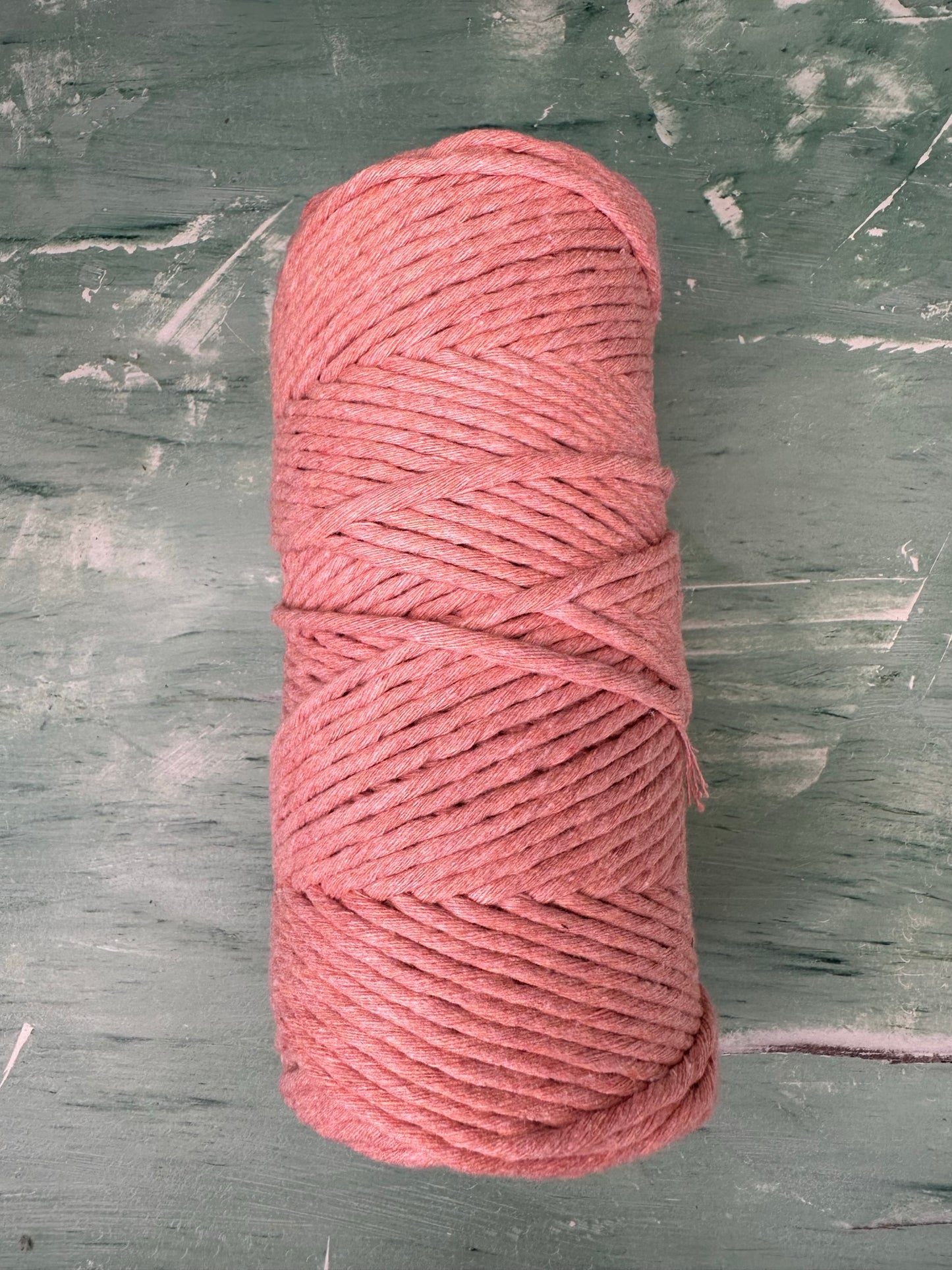 Makramee Garn | 100% Baumwolle | Stärke 3 mm, gezwirnt | Länge 100 Meter | Verschiedene Farben