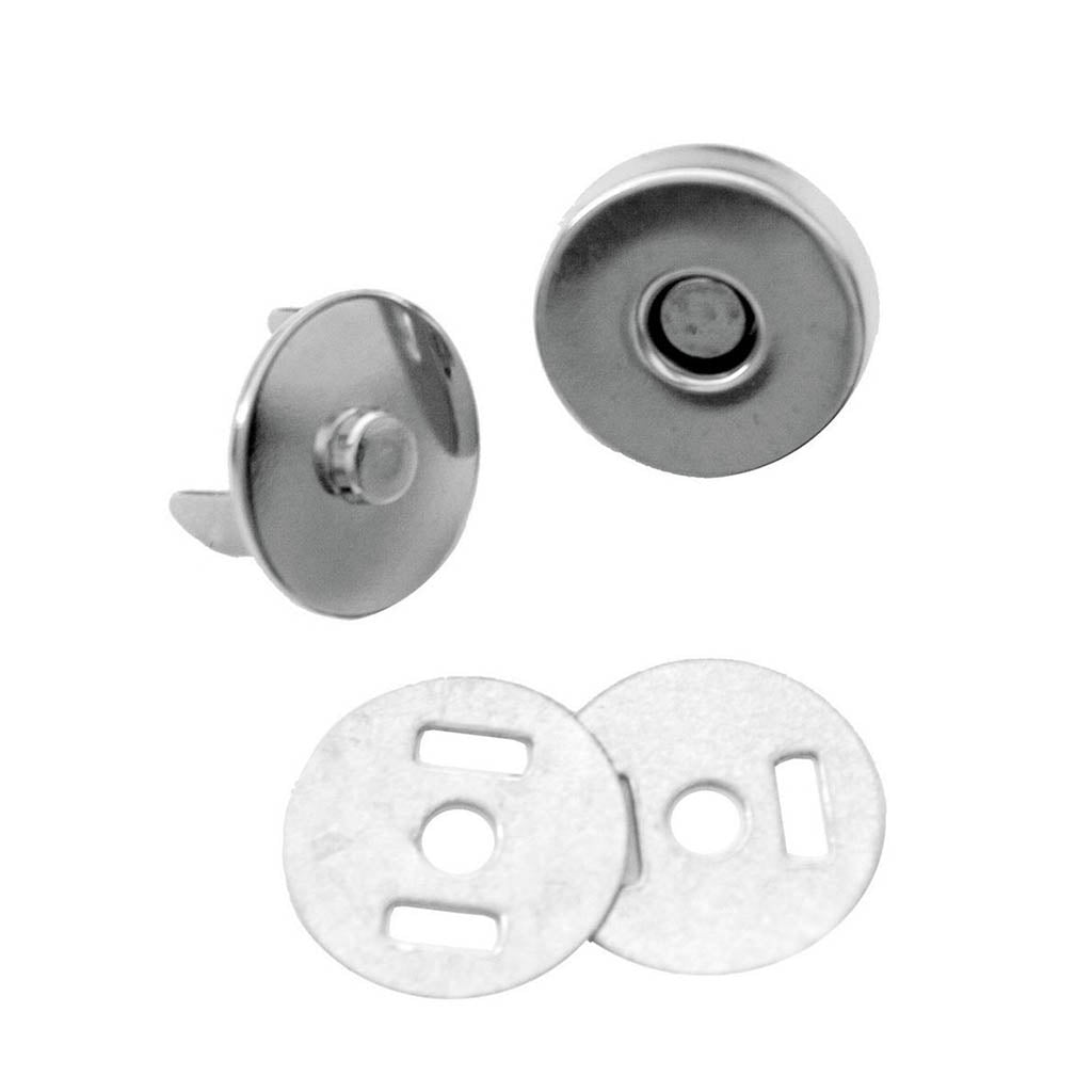 Magnetverschluss | Vernickelt | Durchmesser 20 mm