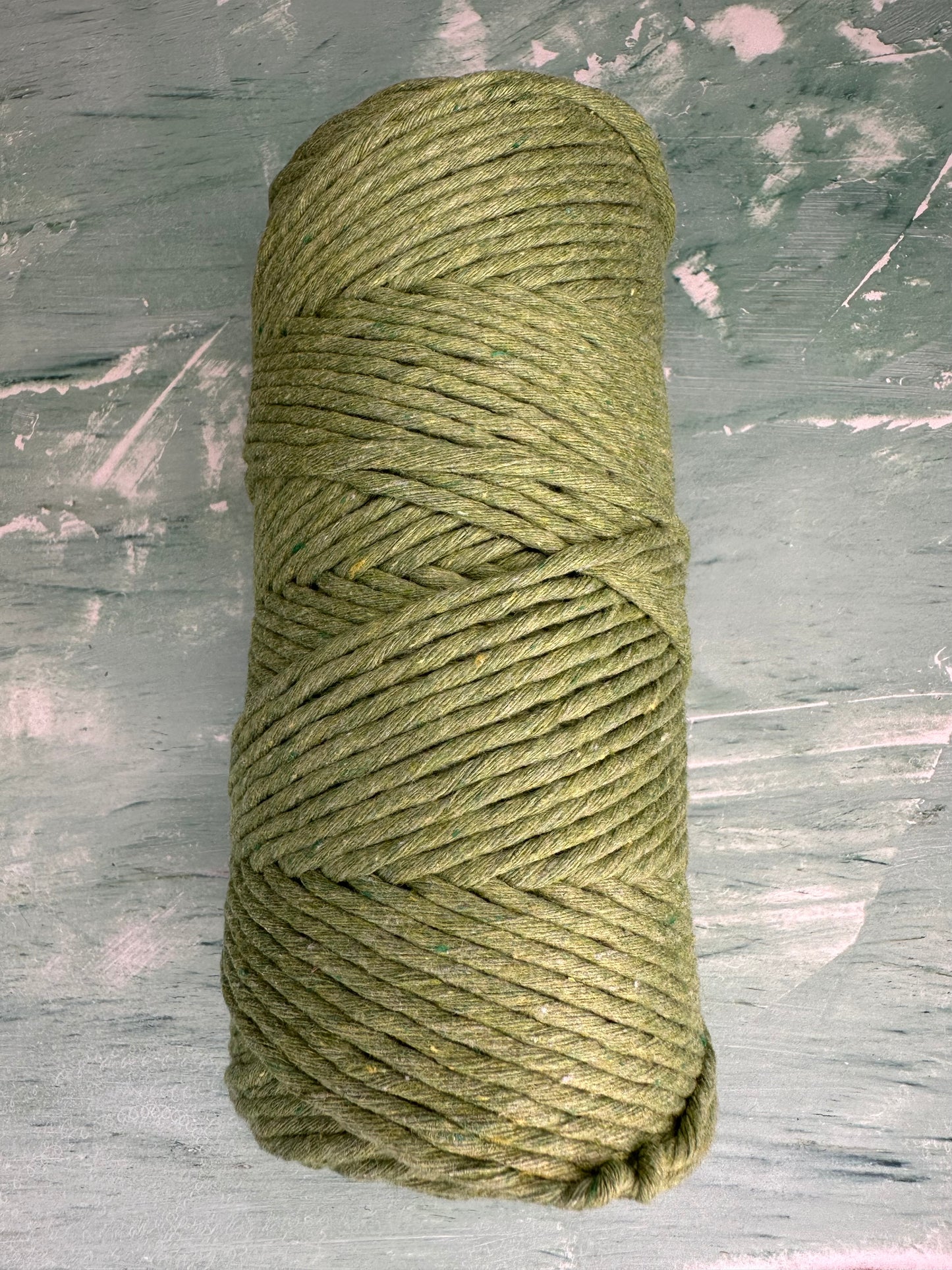 Makramee Garn | 100% Baumwolle | Stärke 3 mm, gezwirnt | Länge 100 Meter | Verschiedene Farben