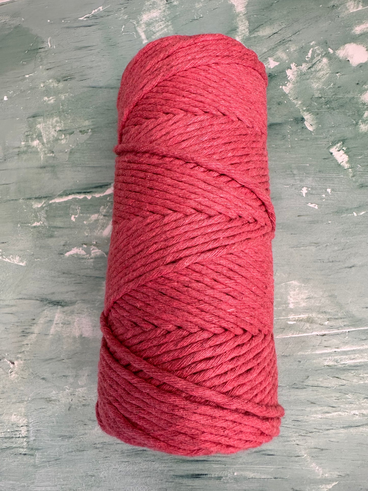 Makramee Garn | 100% Baumwolle | Stärke 3 mm, gezwirnt | Länge 100 Meter | Verschiedene Farben