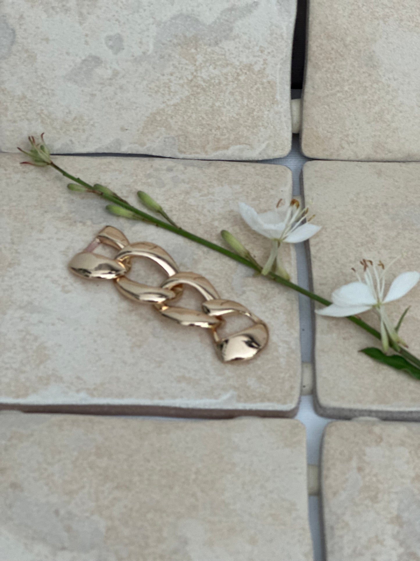 Design-Metallkette zum Verzieren von Kleidung und Accessoires | 6,2 cm