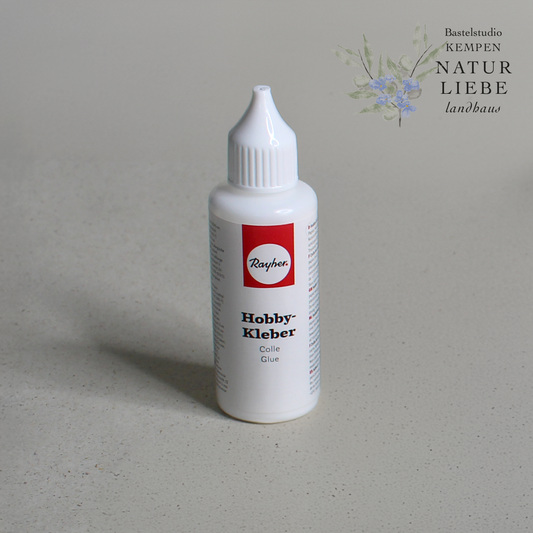 Hobby Universal Klebstoff | Für Pappe, Papier, Holz, Keramik, Textil, Leder und Kunststoff