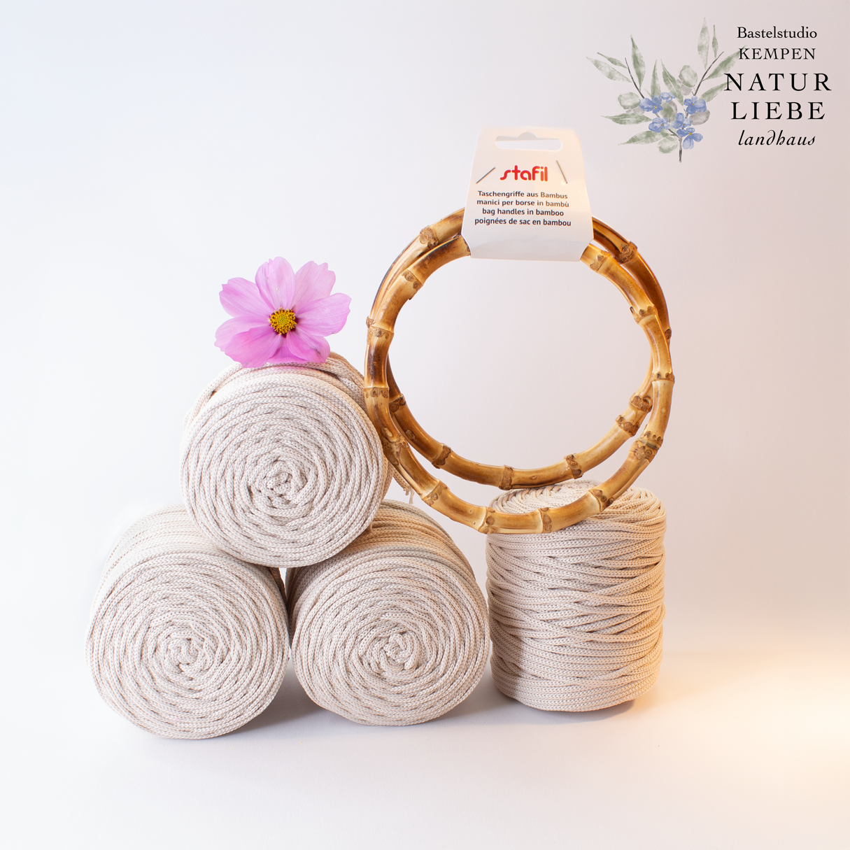 DIY Häkelset "Tasche Wabenmuster" | Mit Anleitung und Zubehör