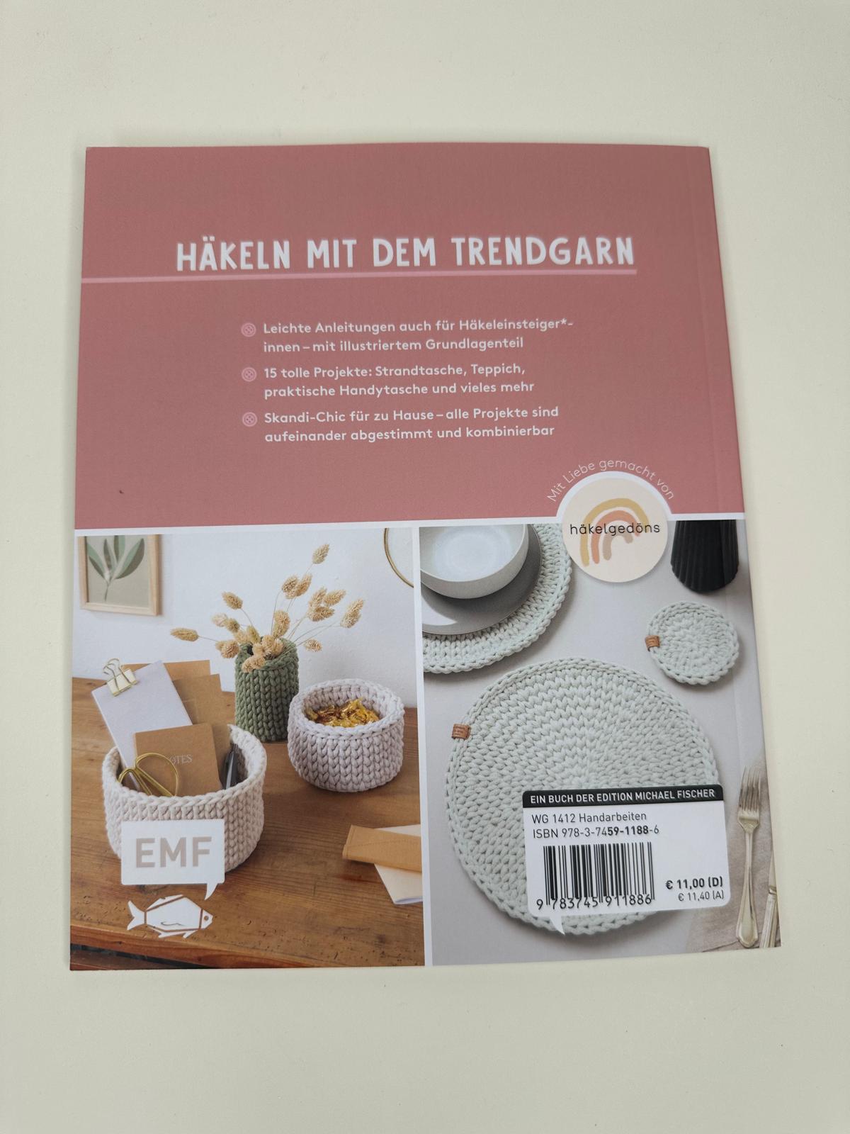 Hej. Mit Rope-Garn häkeln super easy