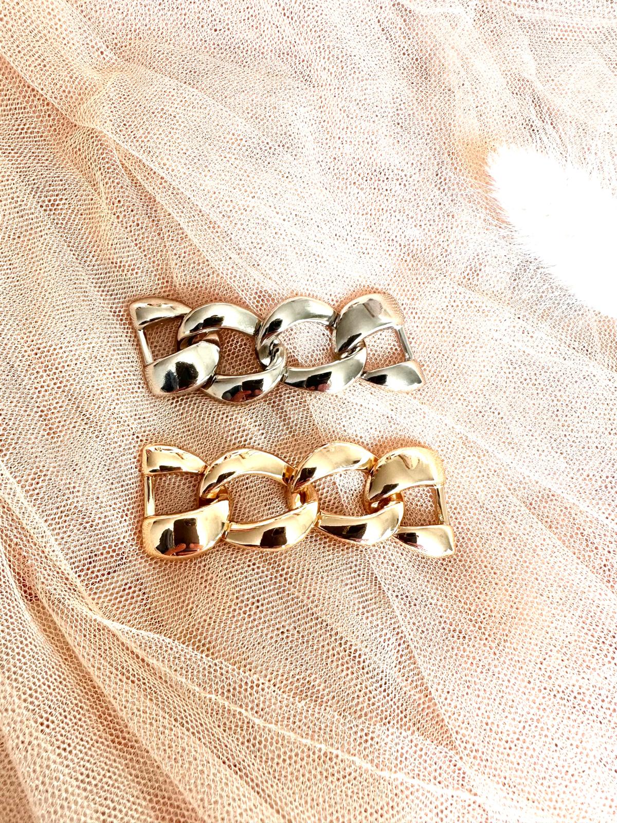 Design-Metallkette zum Verzieren von Kleidung und Accessoires | 6,2 cm