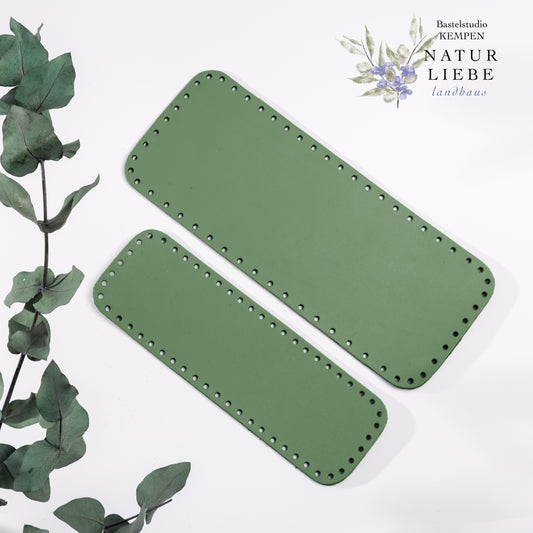 Taschenboden | Aus Leder | Rechteckig | 300 x 120 mm