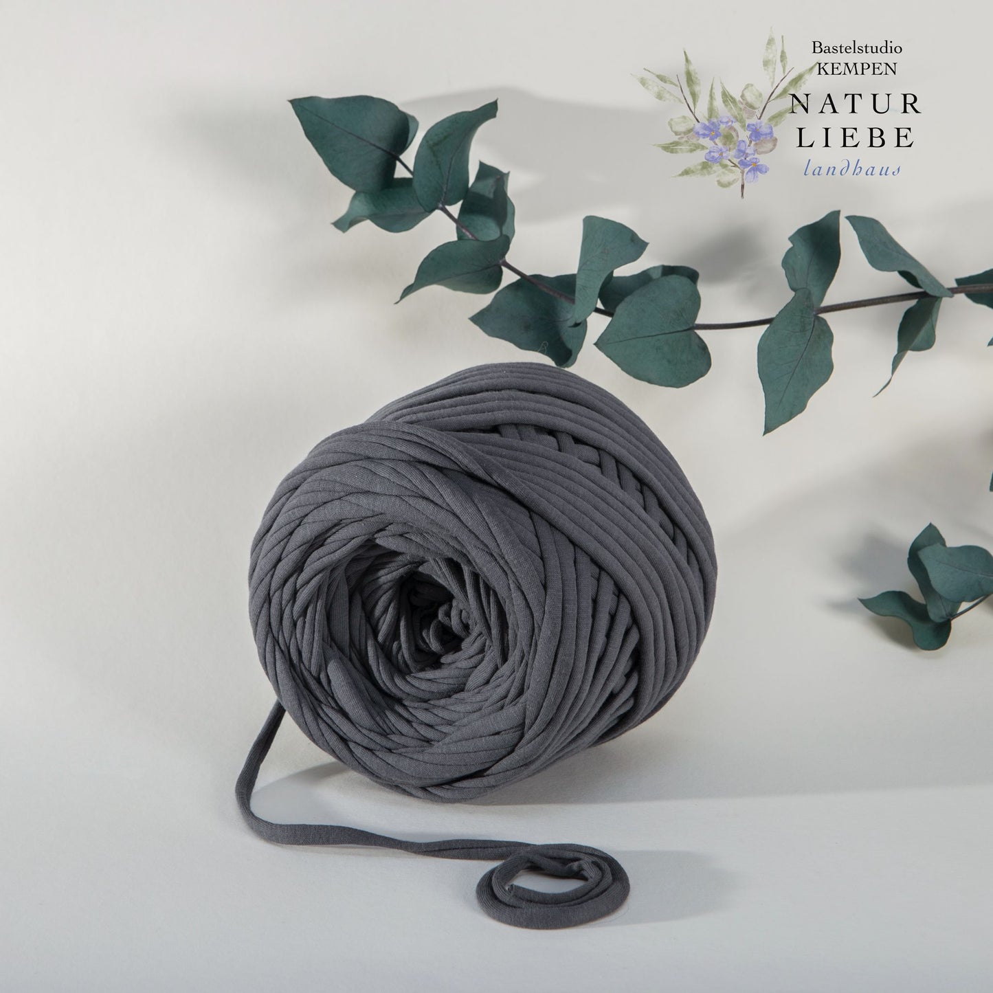 T-Shirt Garn | 100% Baumwolle | Stärke 6 mm | Länge 100 Meter | 360 Gramm | Verschiedene Farben