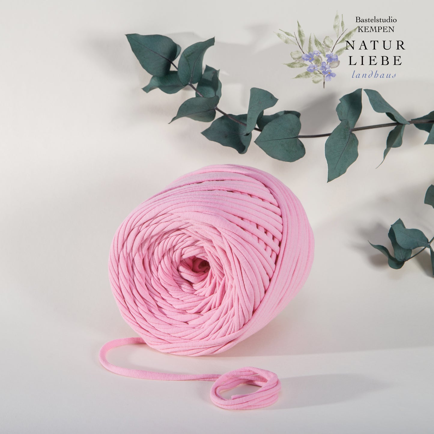 T-Shirt Garn | 100% Baumwolle | Stärke 6 mm | Länge 100 Meter | 360 Gramm | Verschiedene Farben