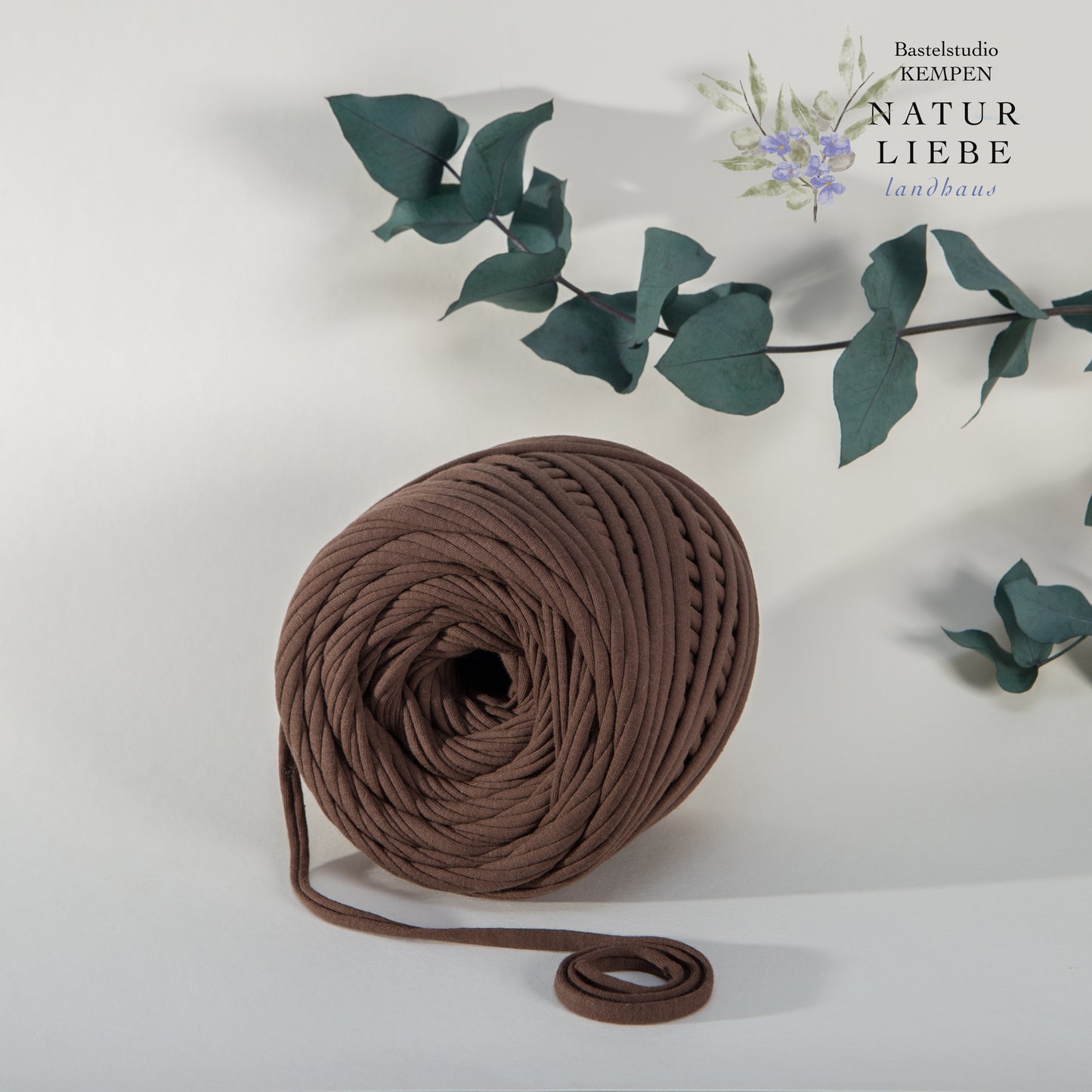 T-Shirt Garn | 100% Baumwolle | Stärke 6 mm | Länge 100 Meter | 360 Gramm | Verschiedene Farben