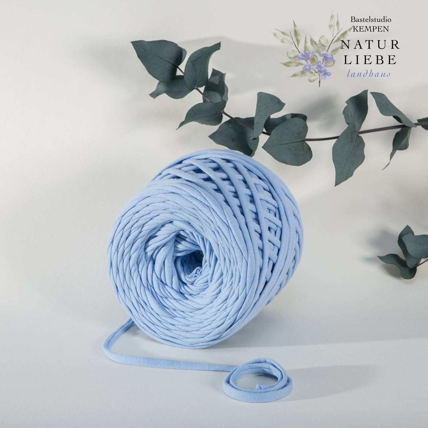 T-Shirt Garn | 100% Baumwolle | Stärke 6 mm | Länge 100 Meter | 360 Gramm | Verschiedene Farben