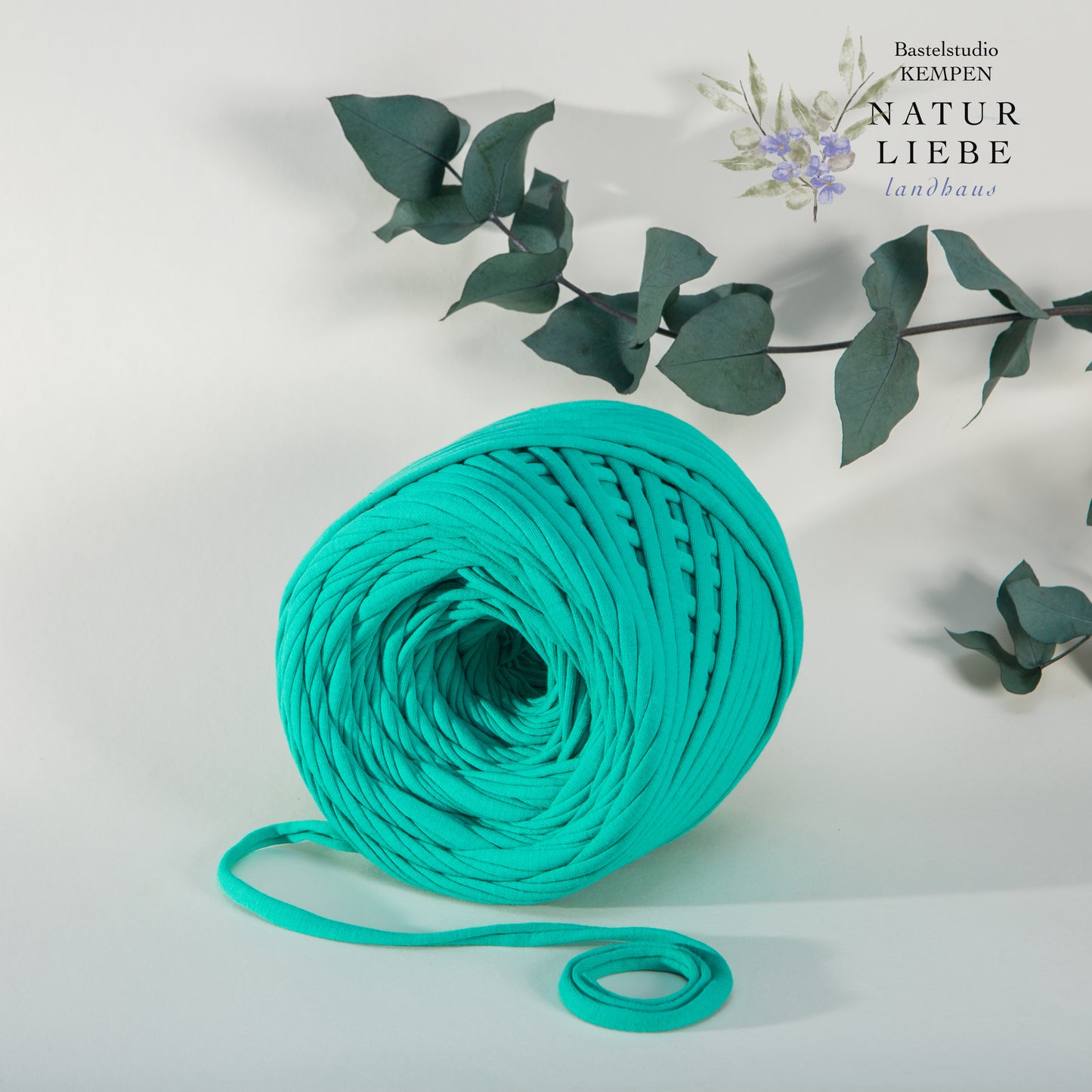 T-Shirt Garn | 100% Baumwolle | Stärke 6 mm | Länge 100 Meter | 360 Gramm | Verschiedene Farben