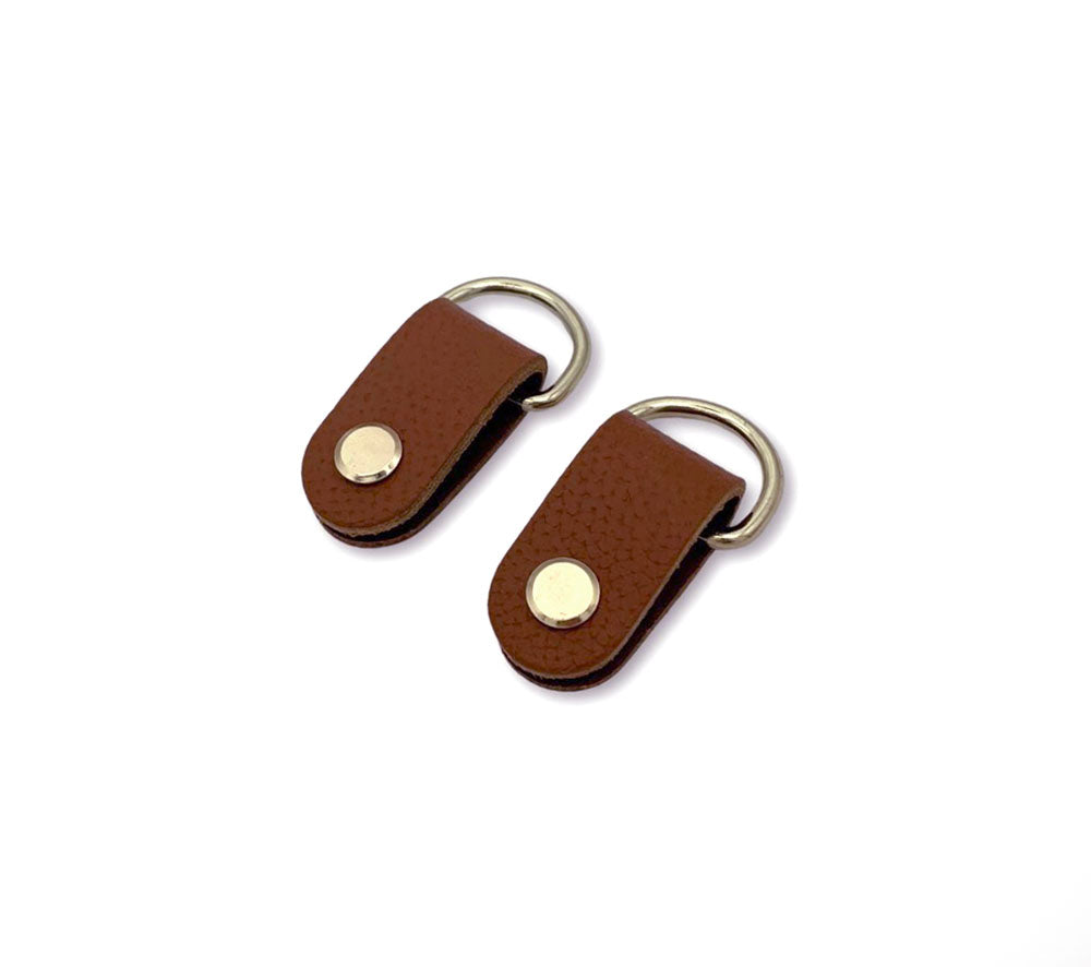 Seitliche Taschengurthalter mit Schraubnieten – 2er-Set