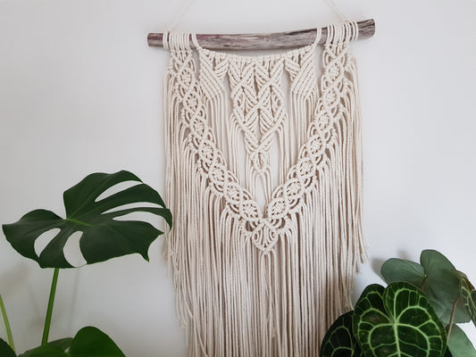 Makramee Wanddeco Wandbehang boho, 40/45cm