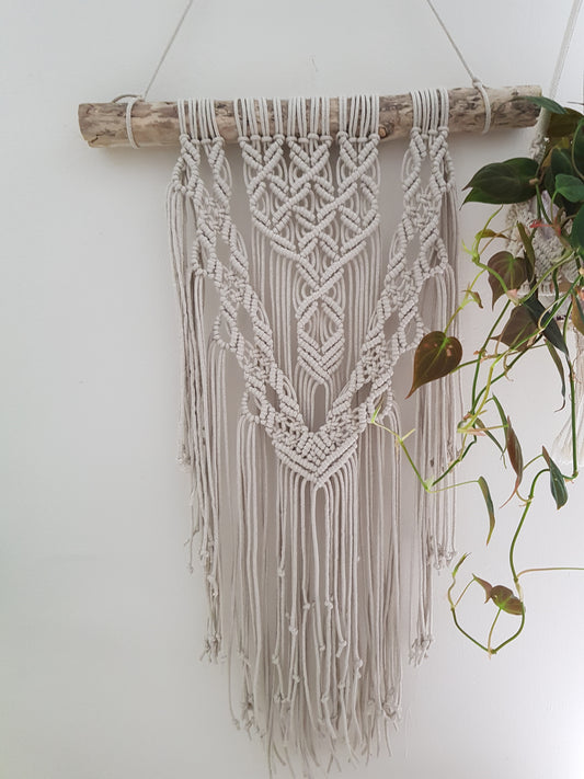 Makramee Wanddeco Wandbehang boho, 40/60cm
