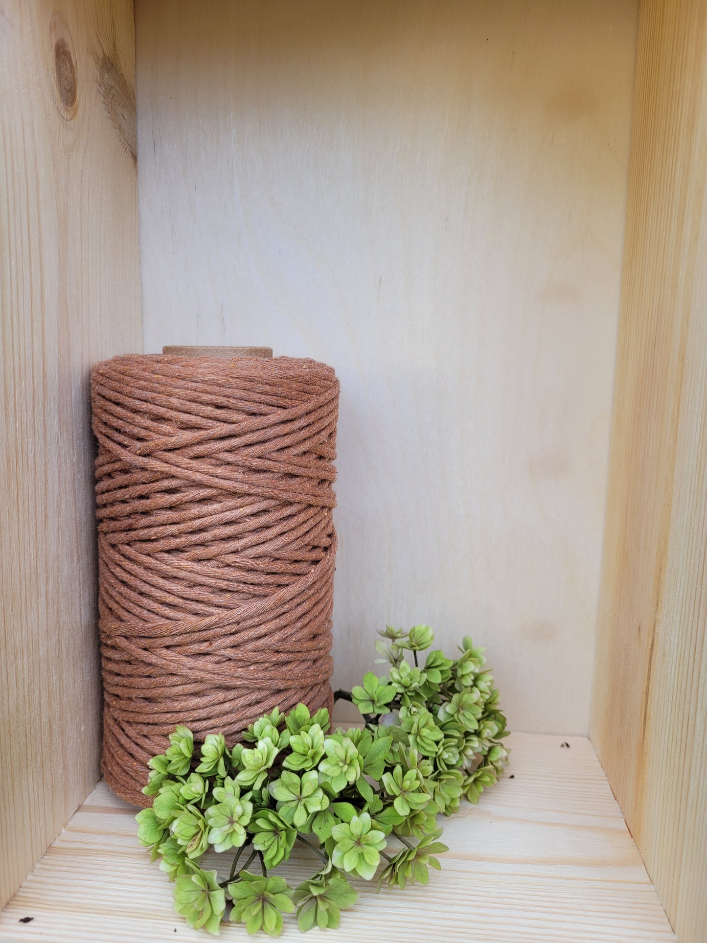 Makramee Garn | 100% Baumwolle | Stärke 3 mm, gezwirnt | Länge 100 Meter | Verschiedene Farben