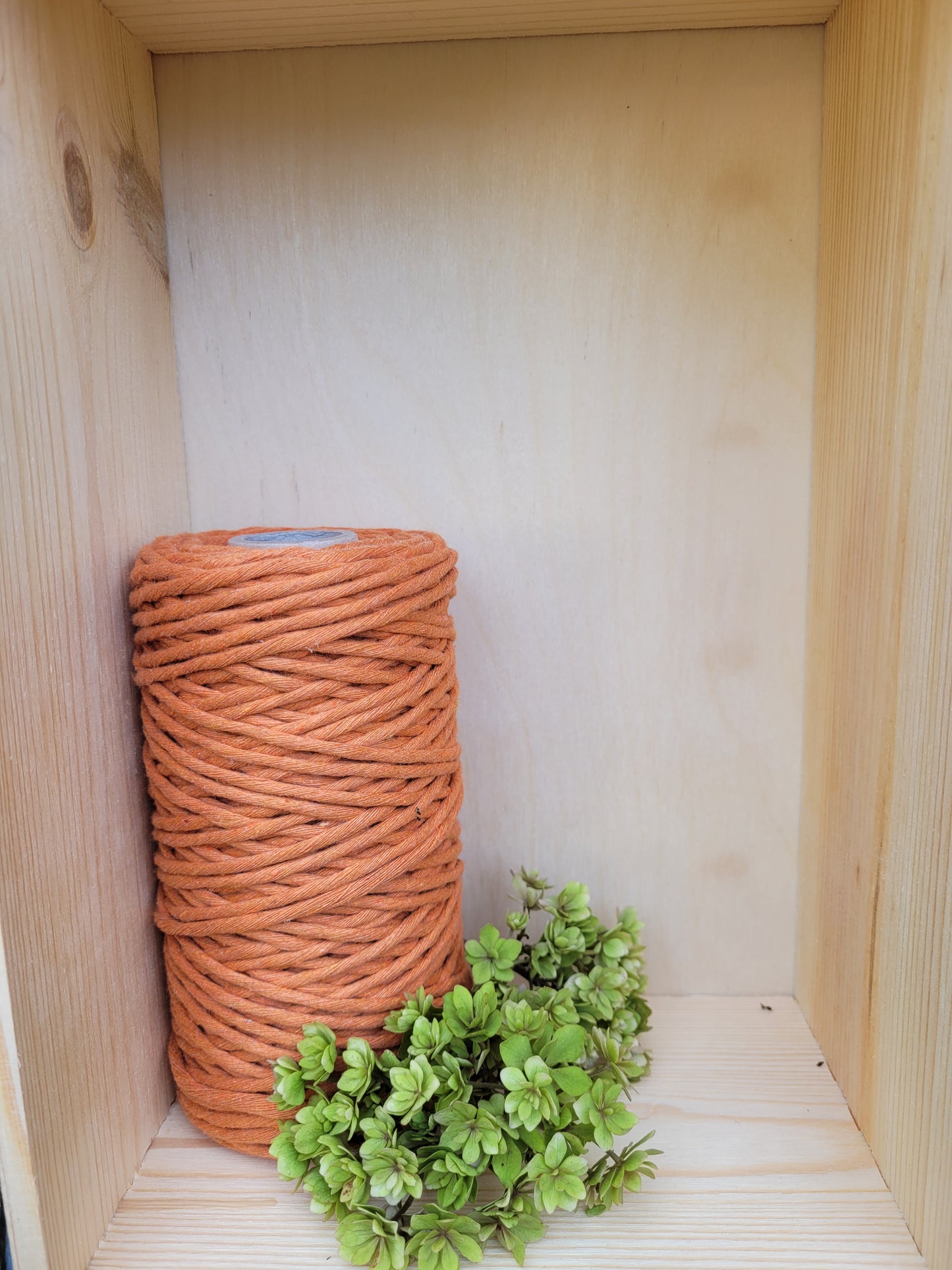 Makramee Garn | 100% Baumwolle | Stärke 3 mm, gezwirnt | Länge 100 Meter | Verschiedene Farben