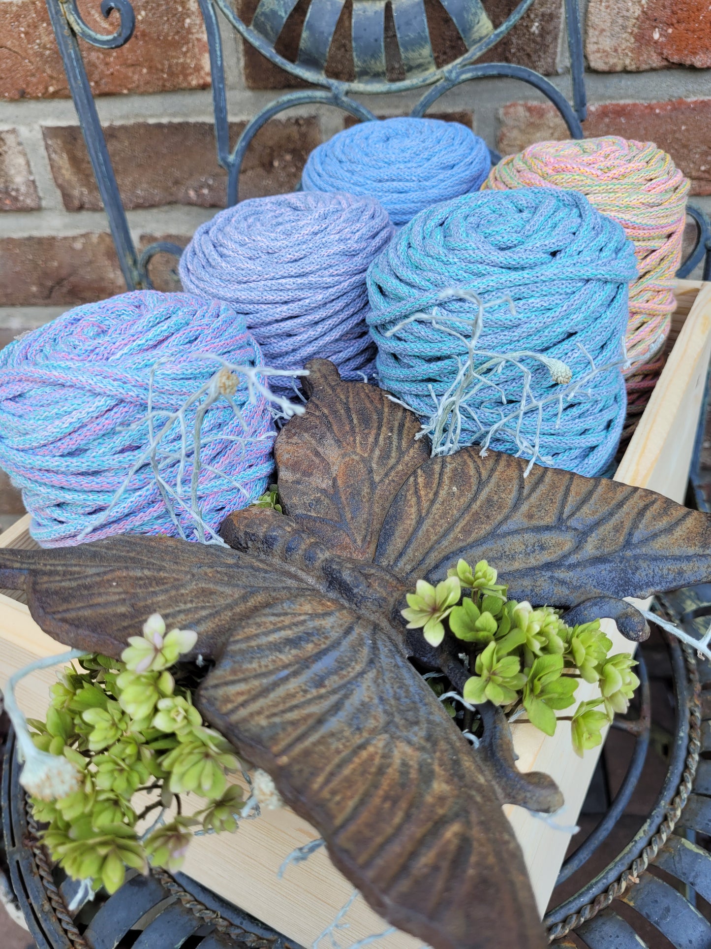 Makramee Garn KAKTUS Limited Edition | 100% Baumwolle | Stärke 3 mm, geflochten | Länge 100 Meter | Verschiedene Farben