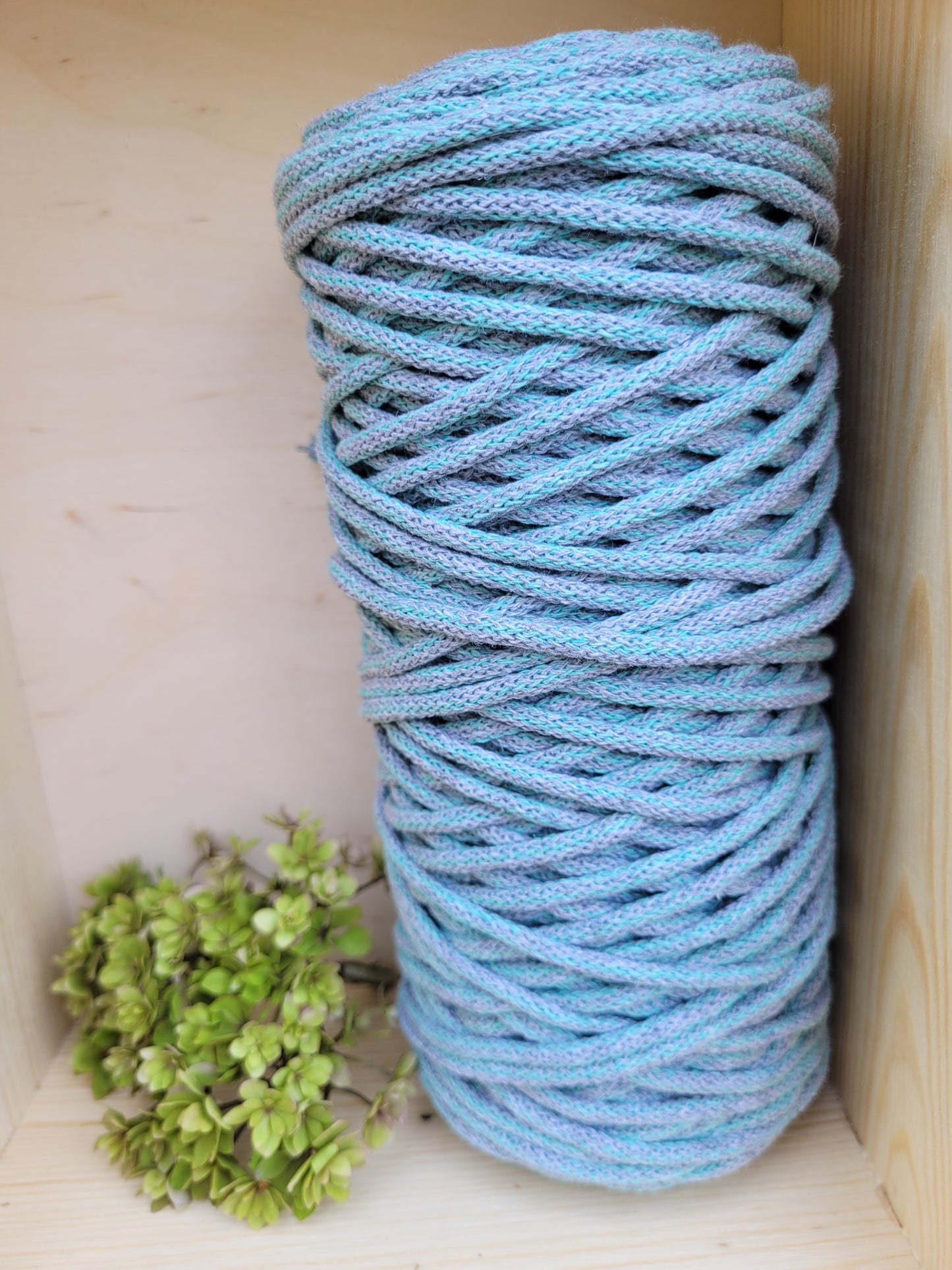 Makramee Garn KAKTUS Limited Edition | 100% Baumwolle | Stärke 3 mm, geflochten | Länge 100 Meter | Verschiedene Farben