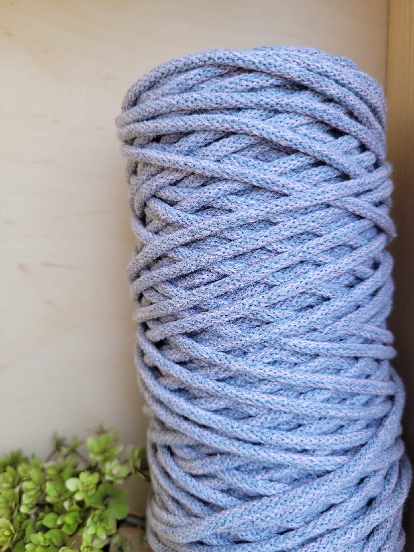 Makramee Garn KAKTUS Limited Edition | 100% Baumwolle | Stärke 3 mm, geflochten | Länge 100 Meter | Verschiedene Farben