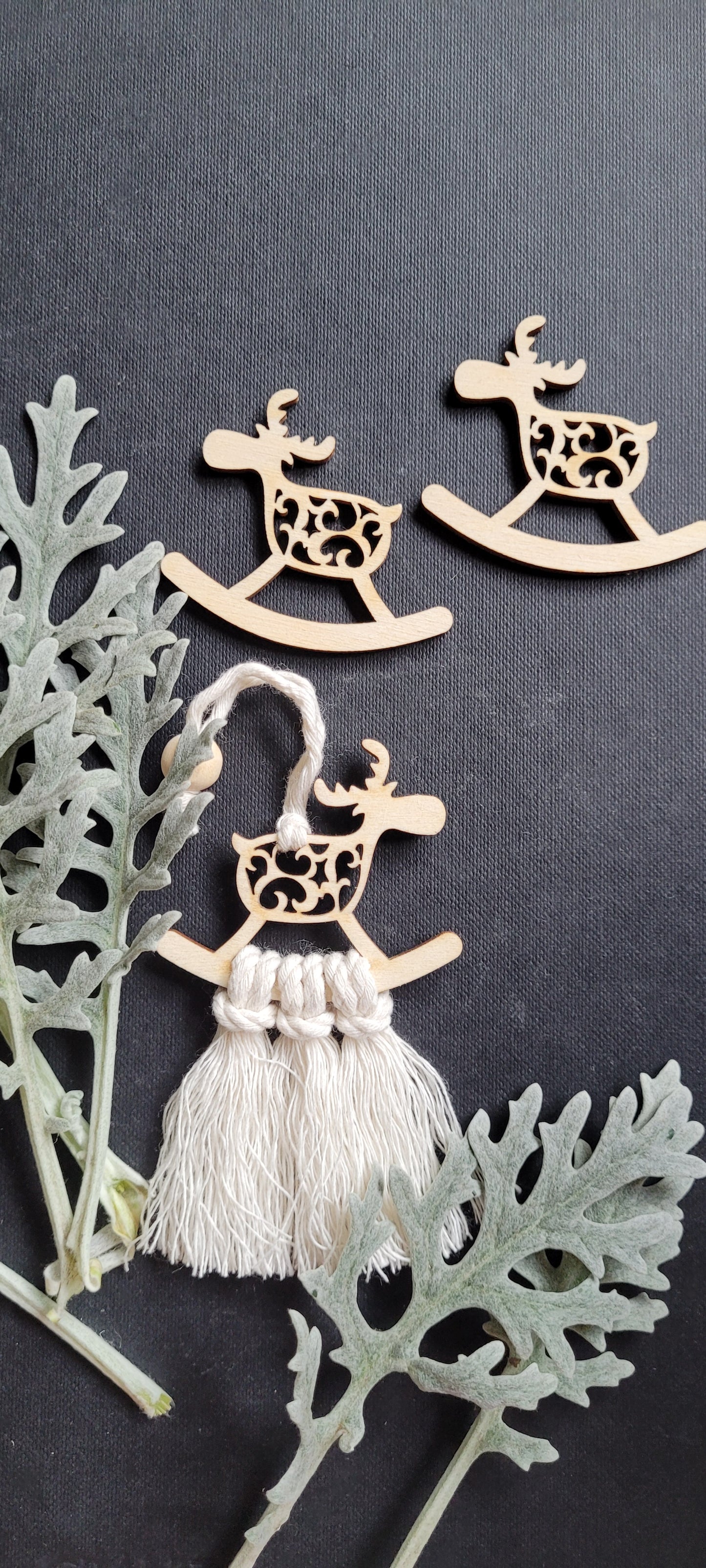 Weihnachts-Special Holzfiguren Rentiere und Weihnachtsbäume