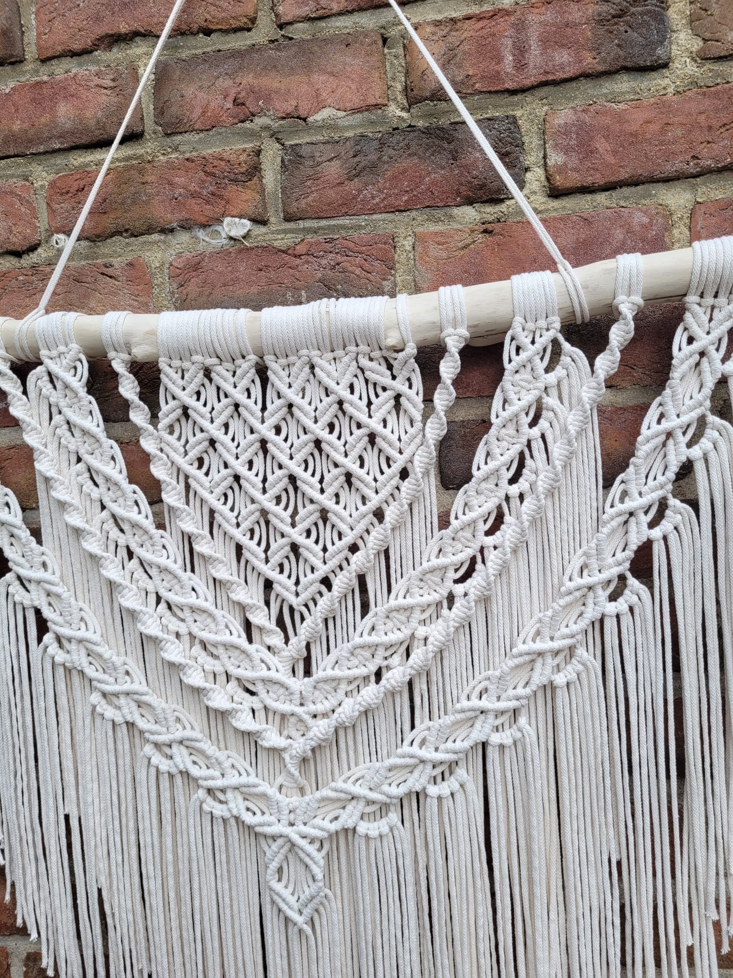 Makramee Wandbehang Wanddeko Groß XL