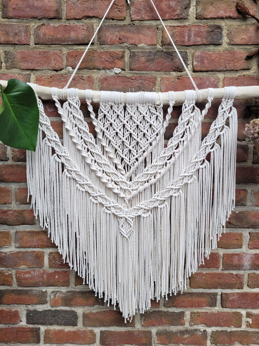 Makramee Wandbehang Wanddeko Groß XL