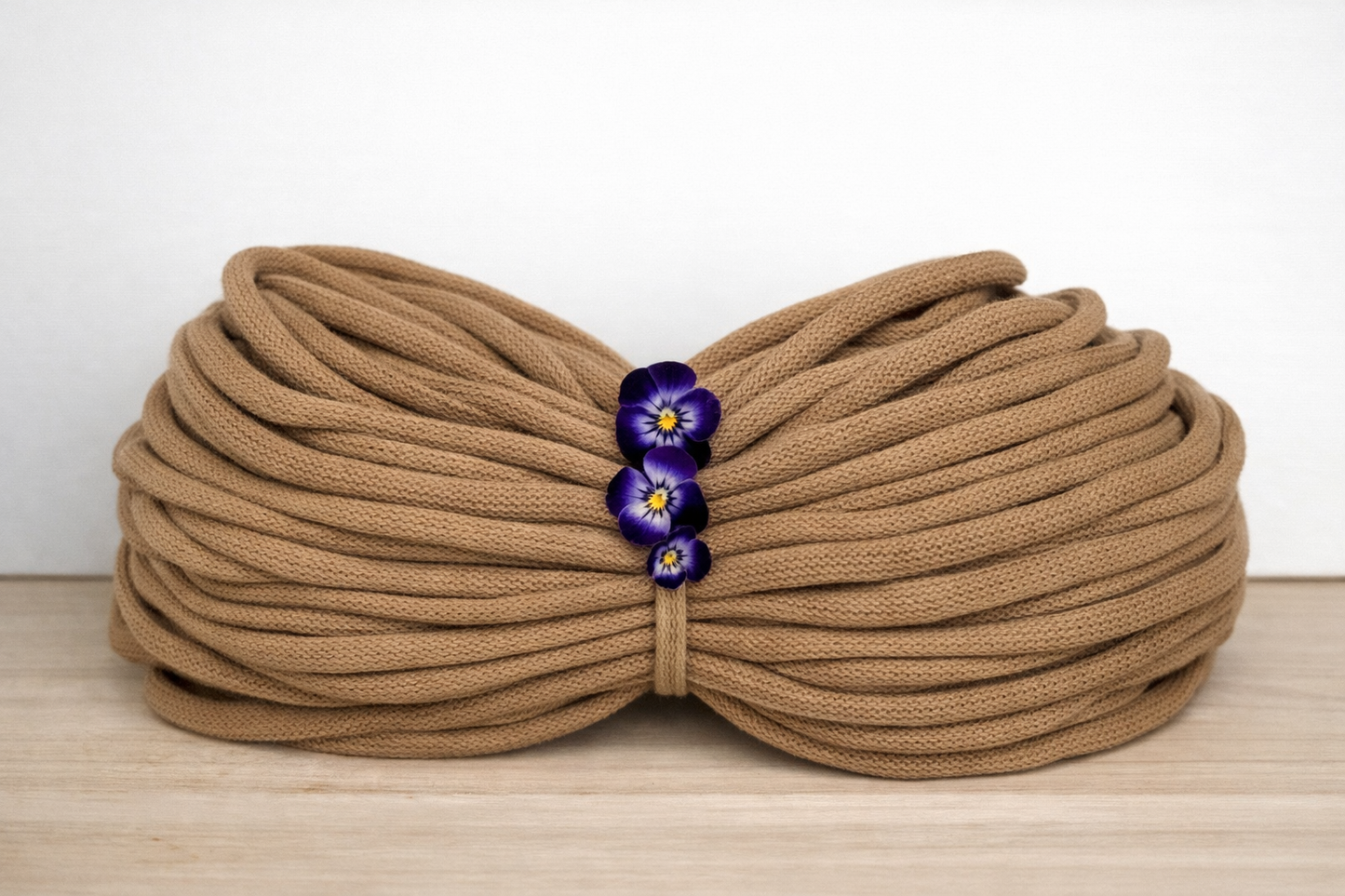 Makramee Garn PREMIUM XXL | 100% Baumwolle | Stärke 9 mm, geflochten | Länge 100 Meter | Verschiedene Farben