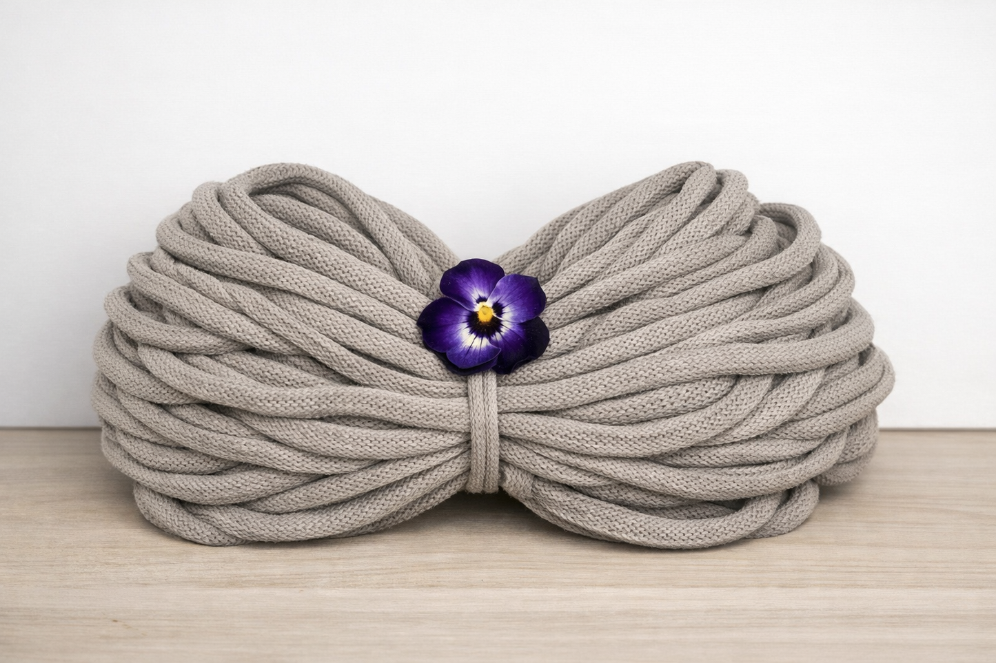 Makramee Garn PREMIUM XXL | 100% Baumwolle | Stärke 9 mm, geflochten | Länge 100 Meter | Verschiedene Farben