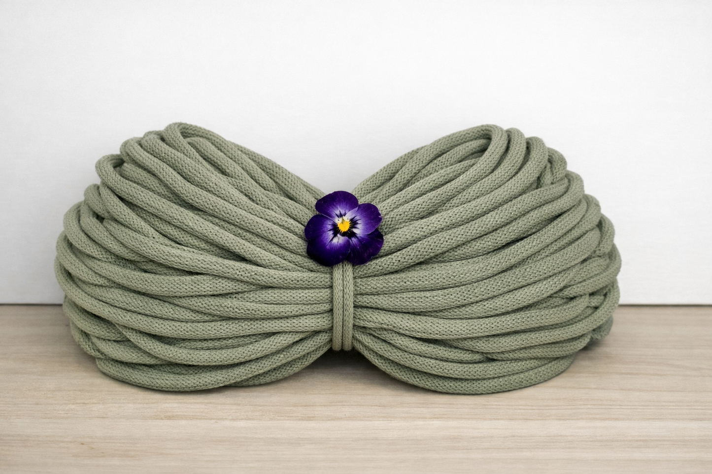 Makramee Garn PREMIUM XXL | 100% Baumwolle | Stärke 9 mm, geflochten | Länge 100 Meter | Verschiedene Farben