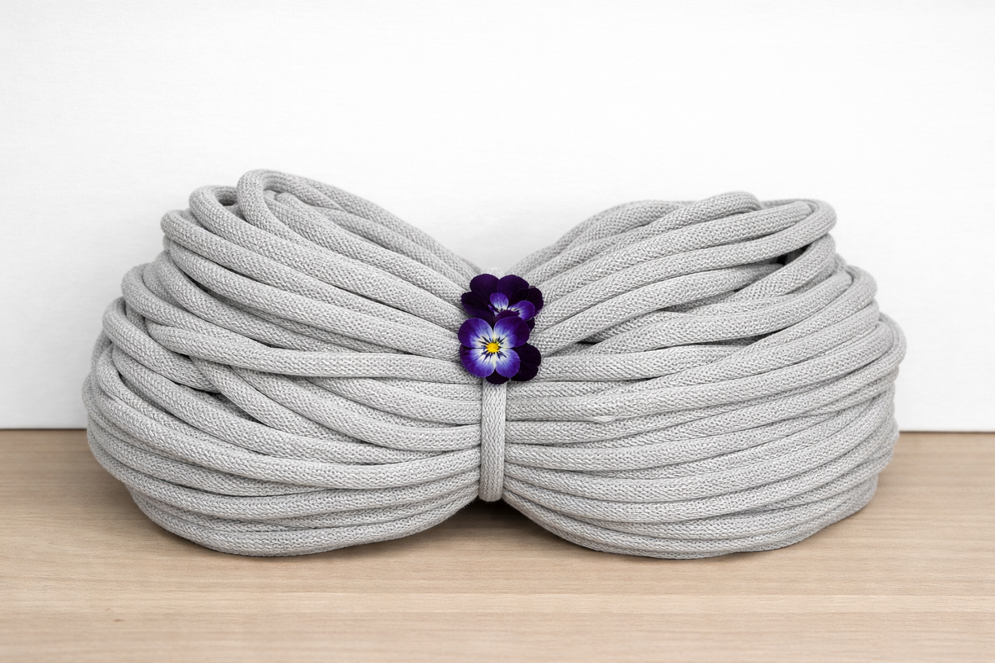 Makramee Garn PREMIUM XXL | 100% Baumwolle | Stärke 9 mm, geflochten | Länge 100 Meter | Verschiedene Farben