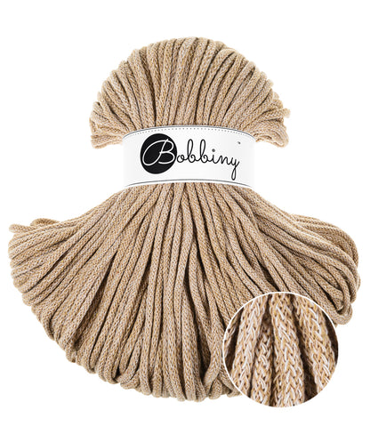 Flechtkordel BOBBINY | 100% Baumwolle | Stärke 5 mm, geflochten | Länge 100 Meter | Verschiedene Farben