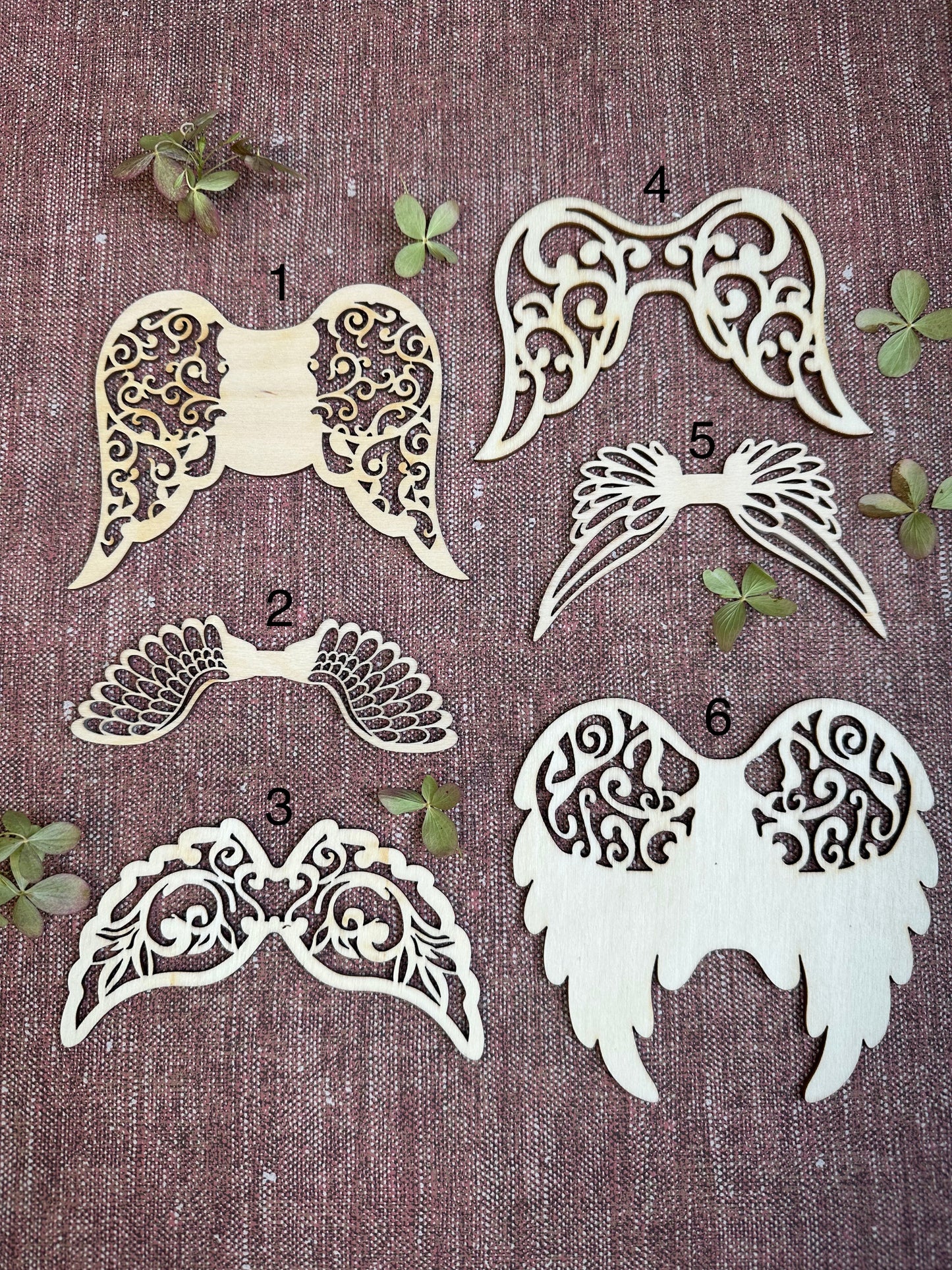 Weihnachts-Special Holzfiguren, Flügel