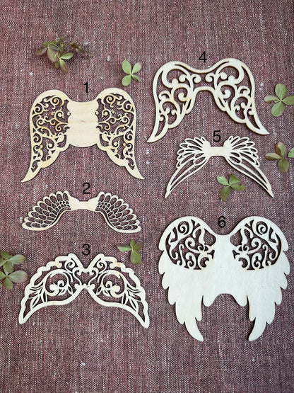 Weihnachts-Special Holzfiguren, Flügel