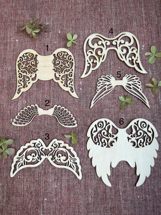 Weihnachts-Special Holzfiguren, Flügel