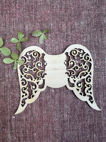 Weihnachts-Special Holzfiguren, Flügel