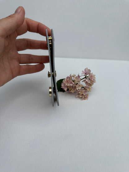 Magnetverschluss 8 cm mit Befestigungslaschen