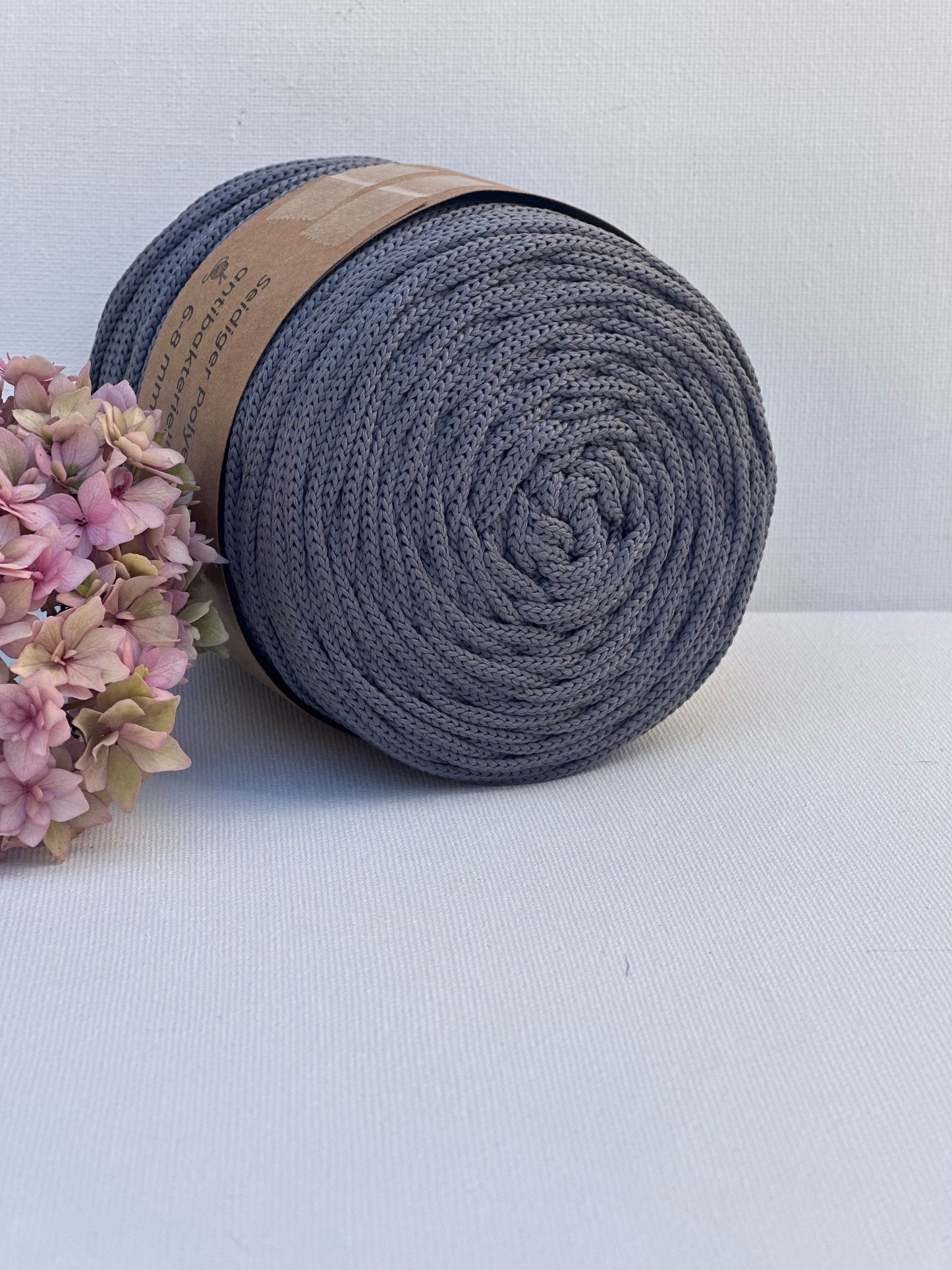 Polyester Garn | 100% Polyester | Stärke 3 mm, geflochten | Länge 100 Meter | Verschiedene Farben | OEKO-TEX zertifiziert