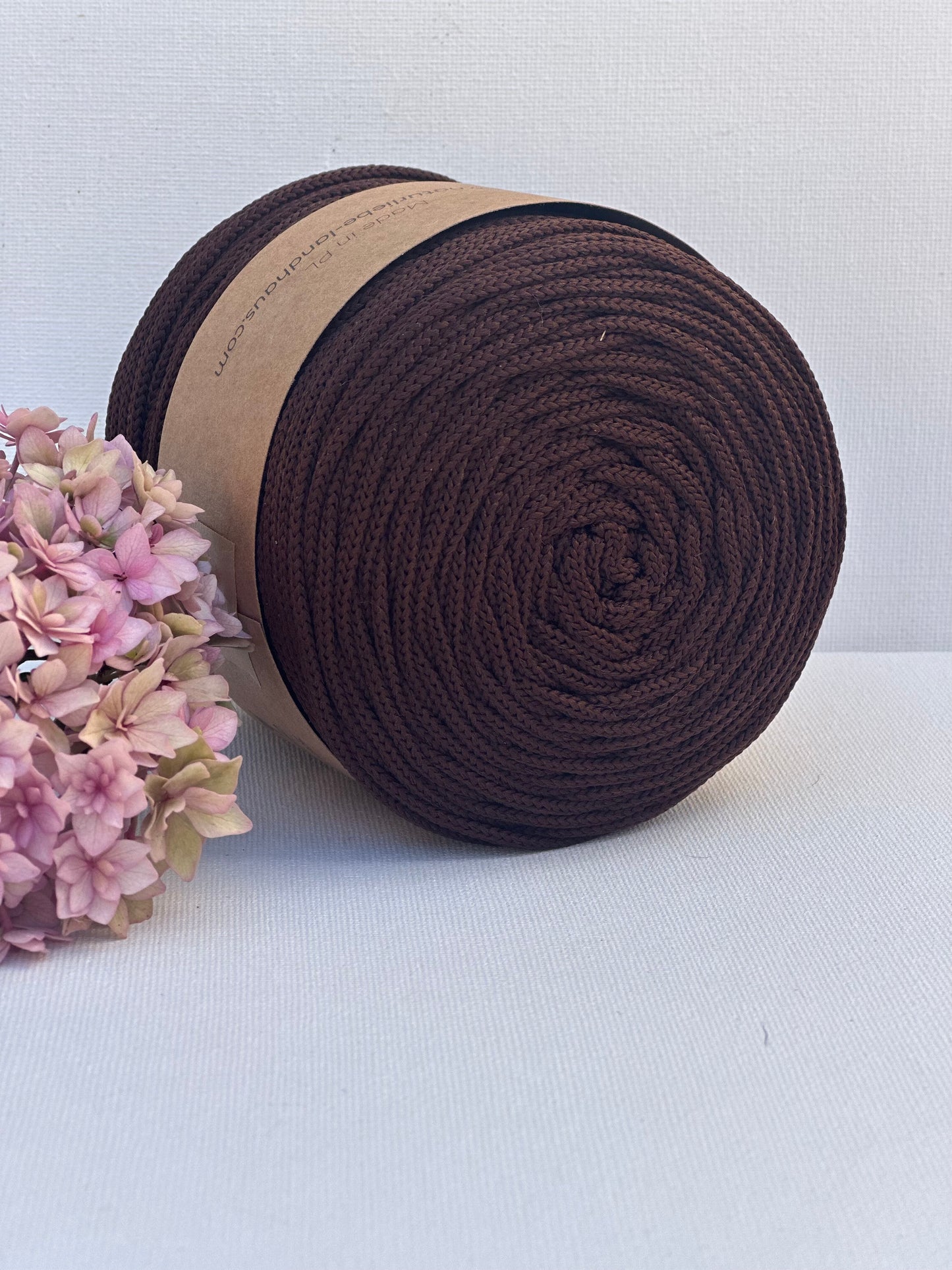 Polyester Garn | 100% Polyester | Stärke 3 mm, geflochten | Länge 100 Meter | Verschiedene Farben | OEKO-TEX zertifiziert