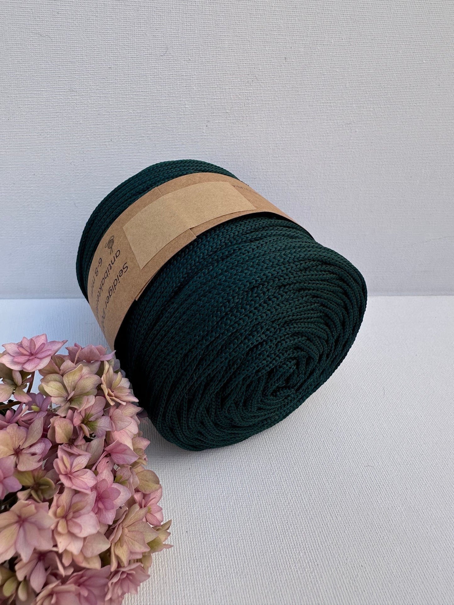 Polyester Garn | 100% Polyester | Stärke 3 mm, geflochten | Länge 100 Meter | Verschiedene Farben | OEKO-TEX zertifiziert