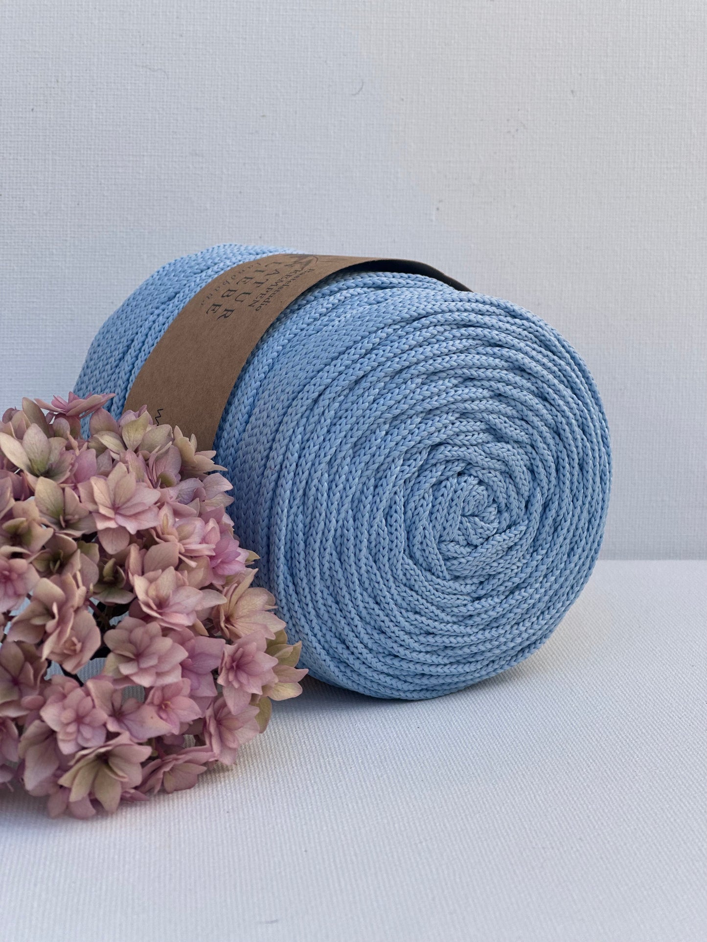 Polyester Garn | 100% Polyester | Stärke 3 mm, geflochten | Länge 100 Meter | Verschiedene Farben | OEKO-TEX zertifiziert