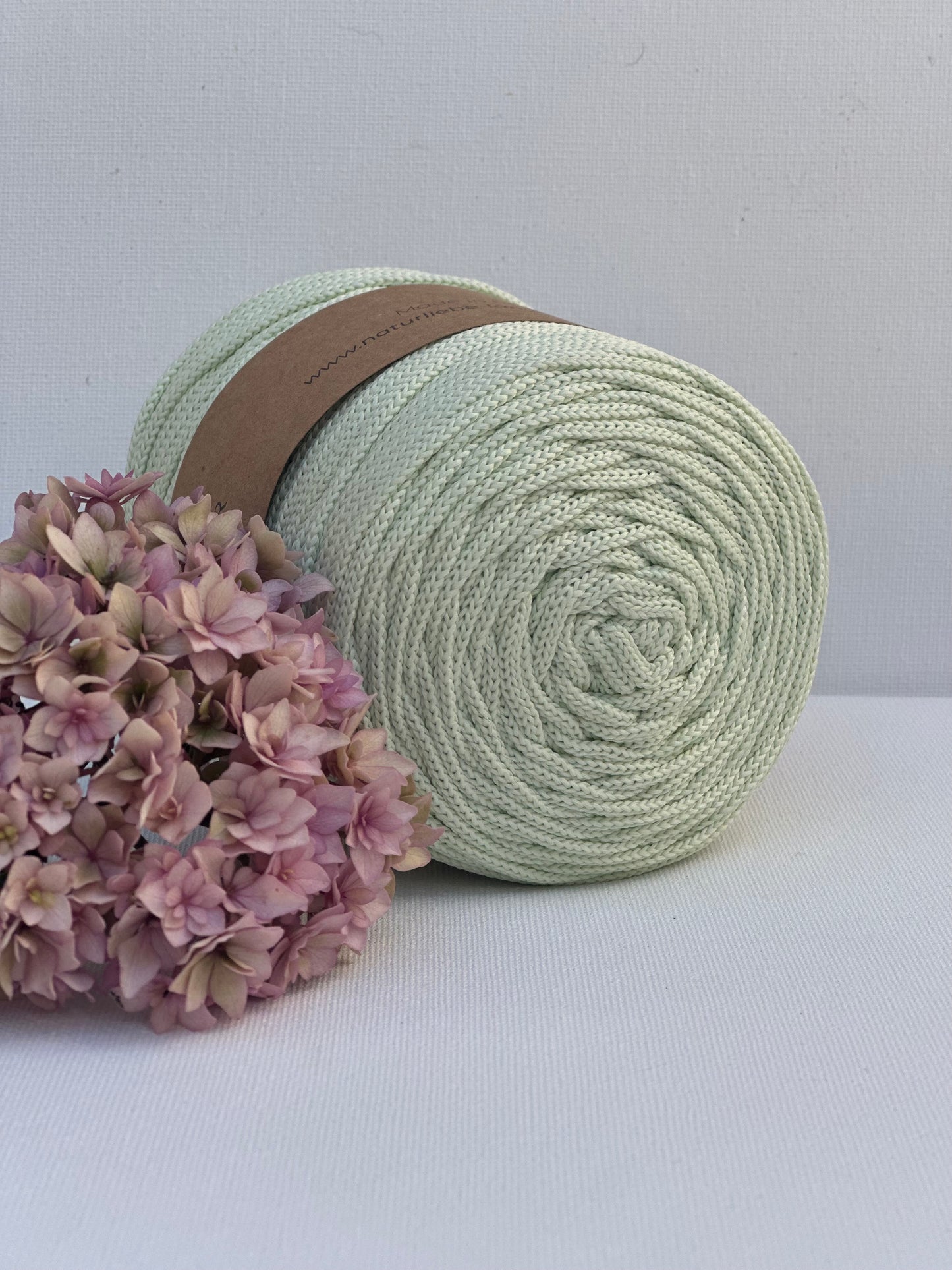 Polyester Garn | 100% Polyester | Stärke 3 mm, geflochten | Länge 100 Meter | Verschiedene Farben | OEKO-TEX zertifiziert