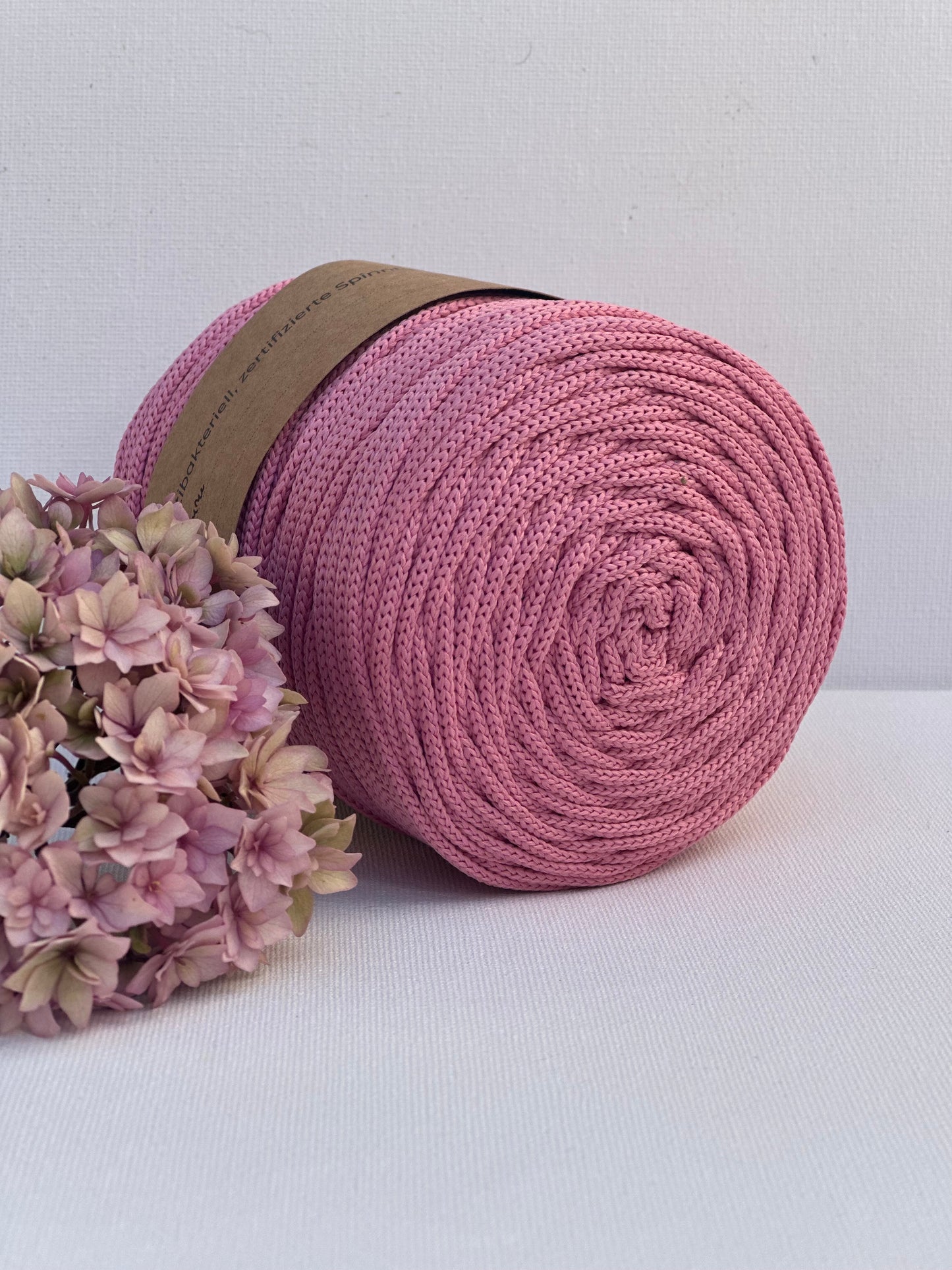 Polyester Garn | 100% Polyester | Stärke 3 mm, geflochten | Länge 100 Meter | Verschiedene Farben | OEKO-TEX zertifiziert
