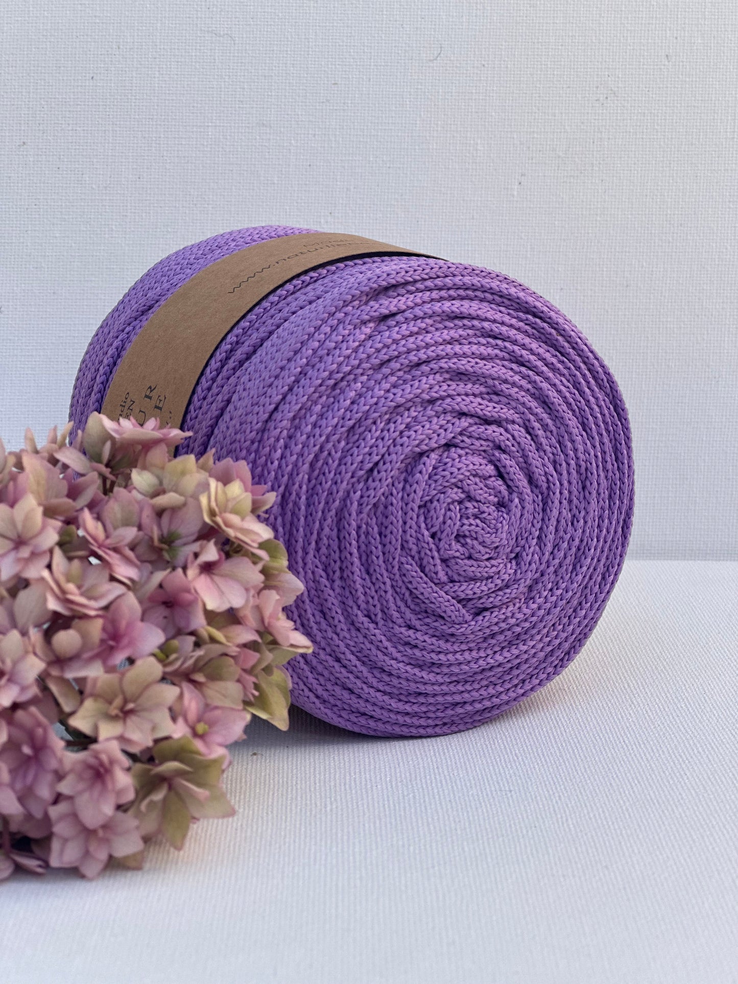Polyester Garn | 100% Polyester | Stärke 3 mm, geflochten | Länge 100 Meter | Verschiedene Farben | OEKO-TEX zertifiziert