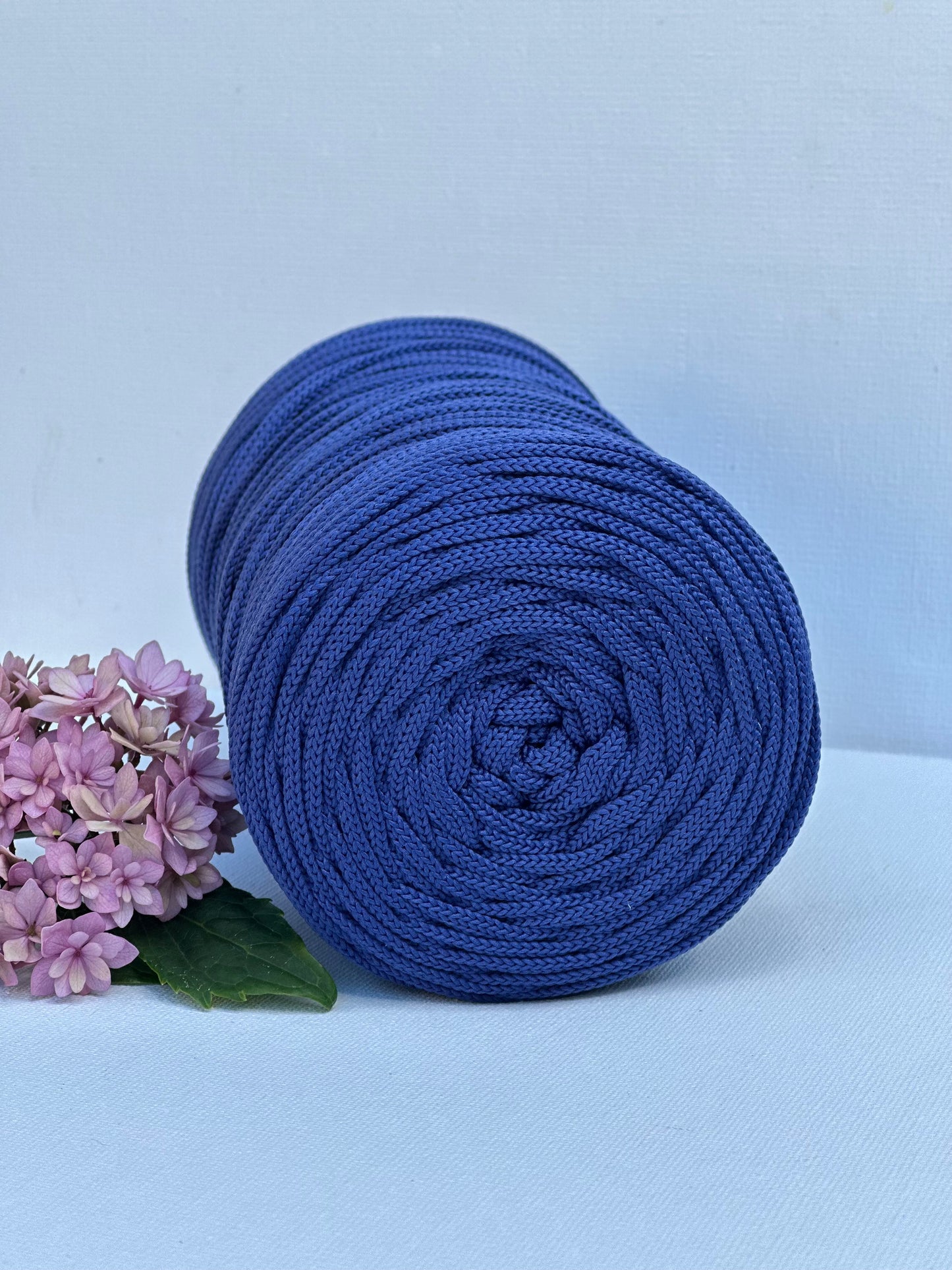 Polyester Garn | 100% Polyester | Stärke 3 mm, geflochten | Länge 100 Meter | Verschiedene Farben | OEKO-TEX zertifiziert