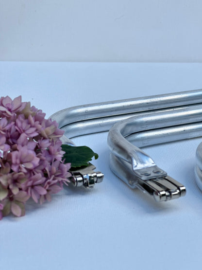 Clutch-Verschluss aus Aluminium – Taschenrahmen – 4 Größen
