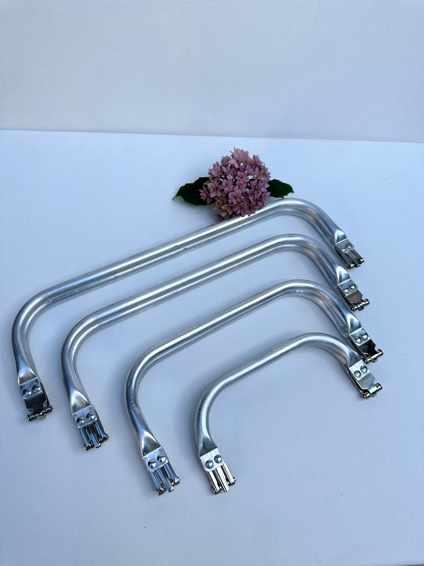 Clutch-Verschluss aus Aluminium – Taschenrahmen – 4 Größen
