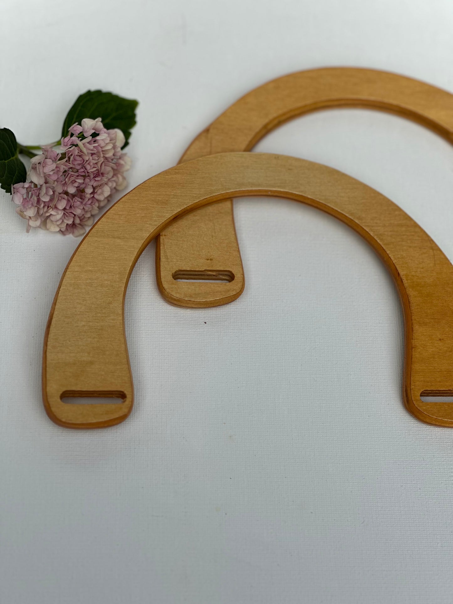 Holz-Taschengriffe | 18,5 x 12,5 x 9 cm