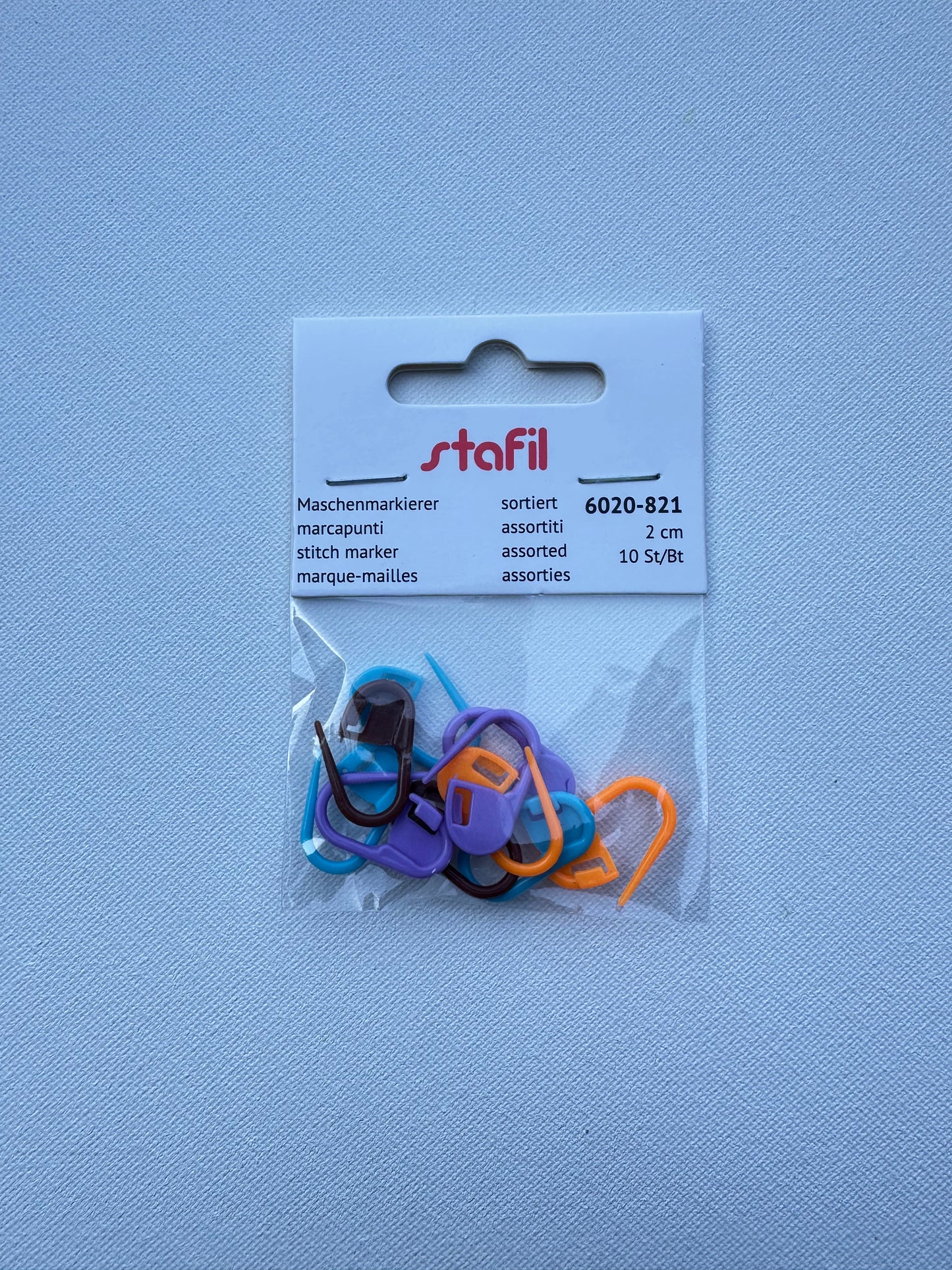 Maschen markieren/ 2cm/ 10St/ Bt