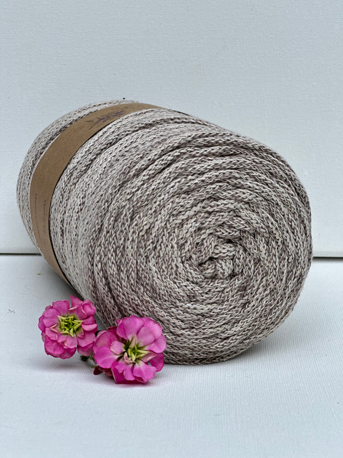 Flechtkordel Premium | 100% Baumwolle | Stärke 5 mm, geflochten | Länge 100 Meter | Verschiedene Farben